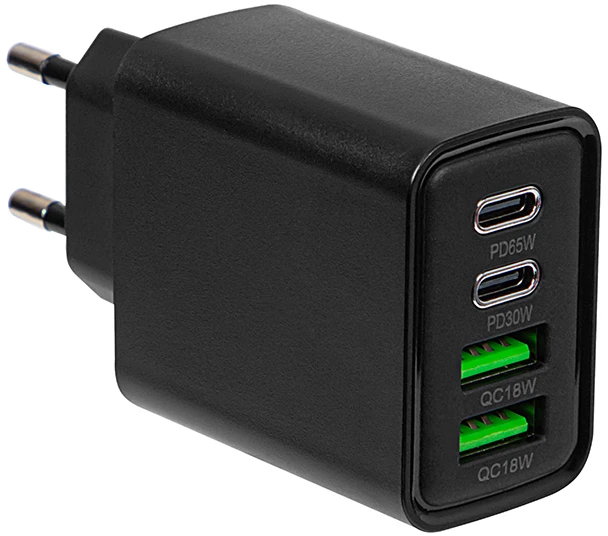Blow Tinklo įkroviklis USBx2 lizdas + USB-C QC+PD 65W