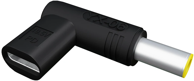 L-formos USB-C į DC 19.5V adapteris