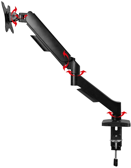 76-881# Blow Aukštos kokybės 17"-32" LCD televizoriaus stalo laikiklis su jungtimi