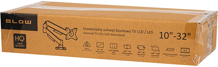 76-881# Blow Aukštos kokybės 17"-32" LCD televizoriaus stalo laikiklis su jungtimi
