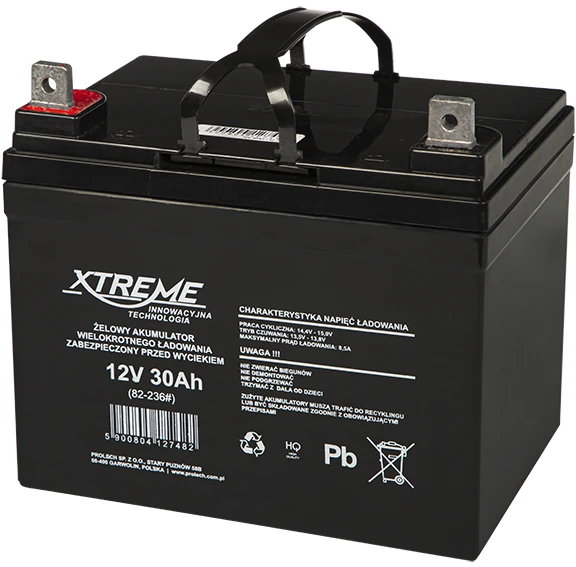 Blow Pūt Gelio baterija 12V 30Ah XTREME
