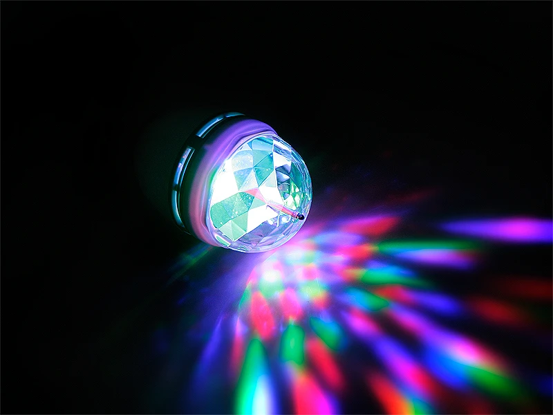 Blow Oem LED lemputė LED E27 3W RGB