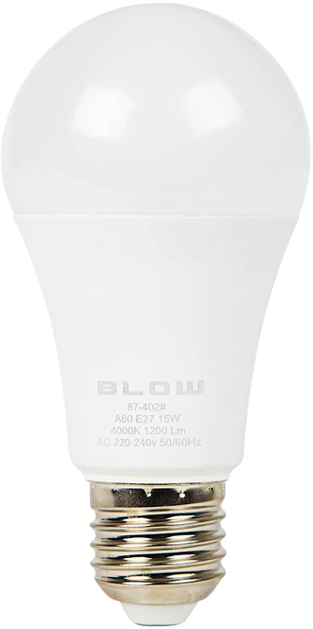 Blow LED lemputė E27 15W A60 230V