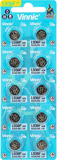 Blow 8752# Bateria ag 9 blister l936 10vnt