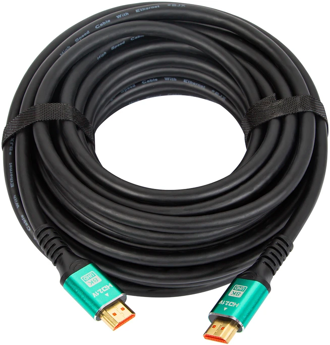Blow HDMI-HDMI 8K žalia tiesioji jungtis 10m