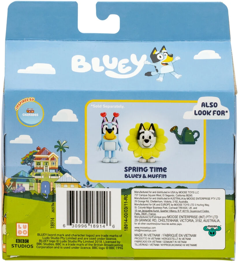 Bluey - 2 figūrėlių pakuotė (90406)