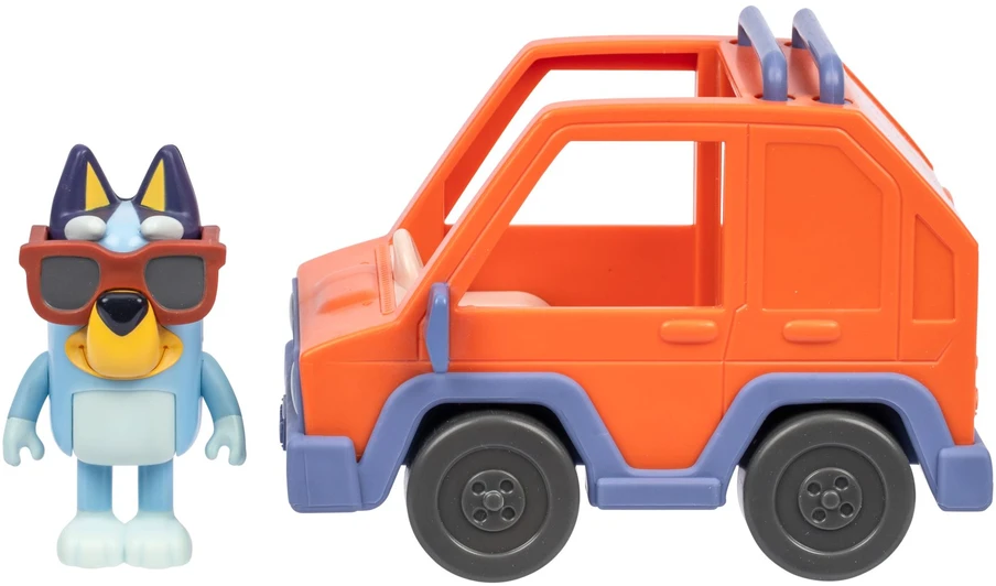 TM Toys „Bluey“ – bazinė transporto priemonė – 4WD su „Bluey“