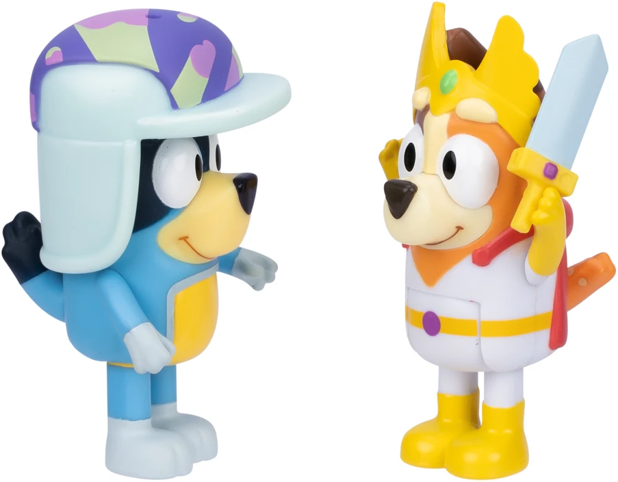 Bluey - Bluey figūrėlių, 2 vnt. pakuotė - Pasaka (90322)