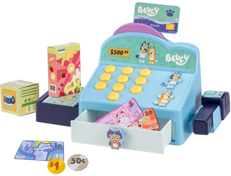 BLUEY - BLUEY kasos aparatas su interaktyviais garsais (90247)