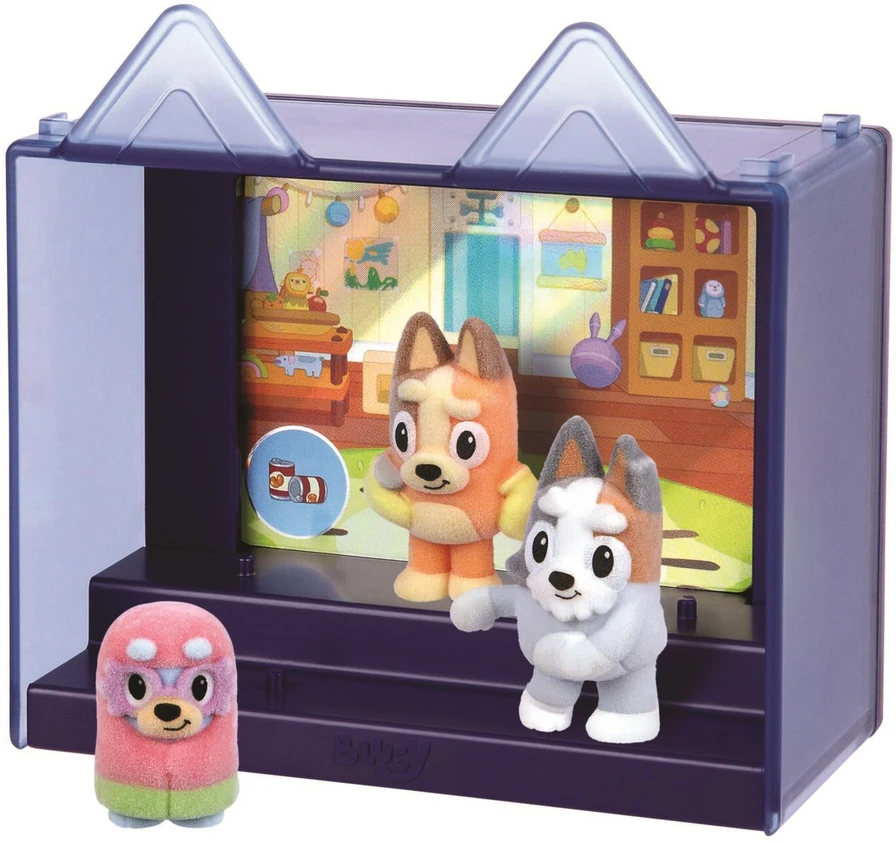 TM Toys BLUEY Fuzzies figūrėlės – serijos – 3 vnt. pakuotė (90453)