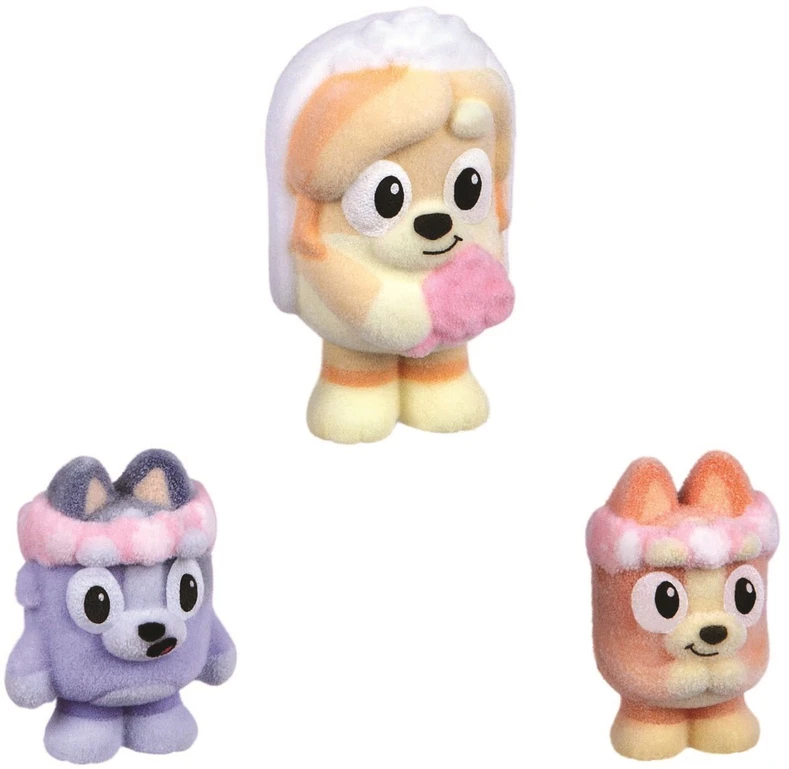 TM Toys BLUEY Fuzzies figūrėlės – serijos – 3 vnt. pakuotė (90453)