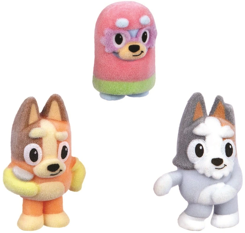 TM Toys BLUEY Fuzzies figūrėlės – serijos – 3 vnt. pakuotė (90453)