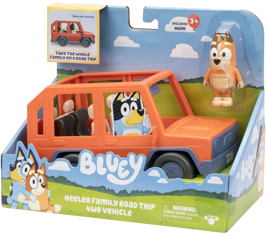Bluey – Heeler Family Road Trip Vehicle (90262)