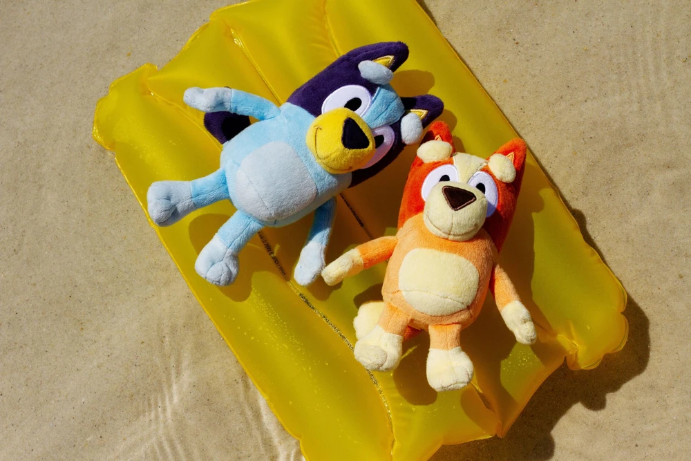 Moose Bluey Mėlynas - Pliušinis žaislas - 20 cm - Mėlynas