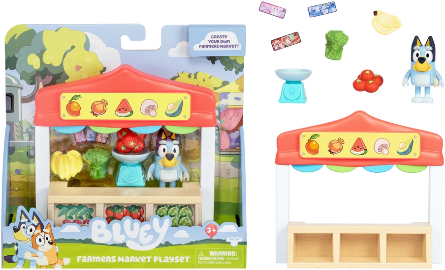 Moose BLUEY Mini žaidimų rinkinys ūkininkų turguje (90244)