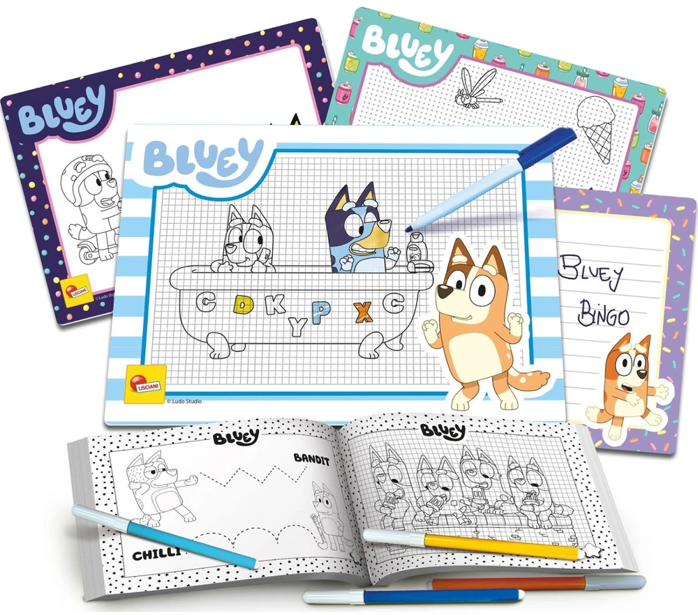 Lisciani Bluey Mėlynojo piešimo mokykla