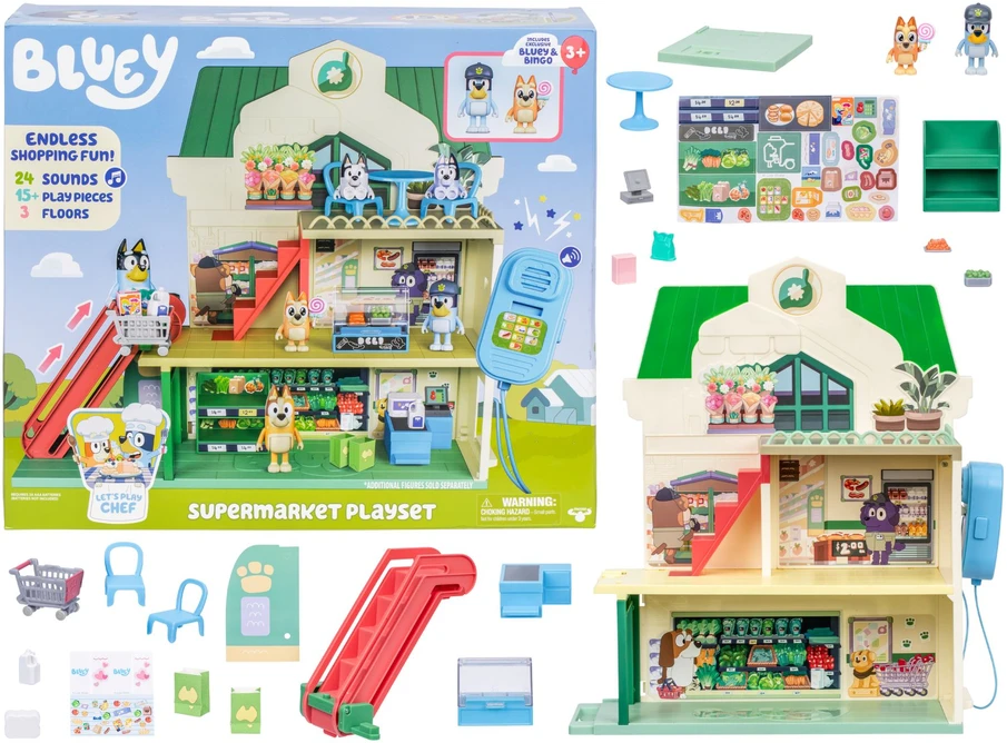 TM Toys Bluey Rinkinys Supermarket