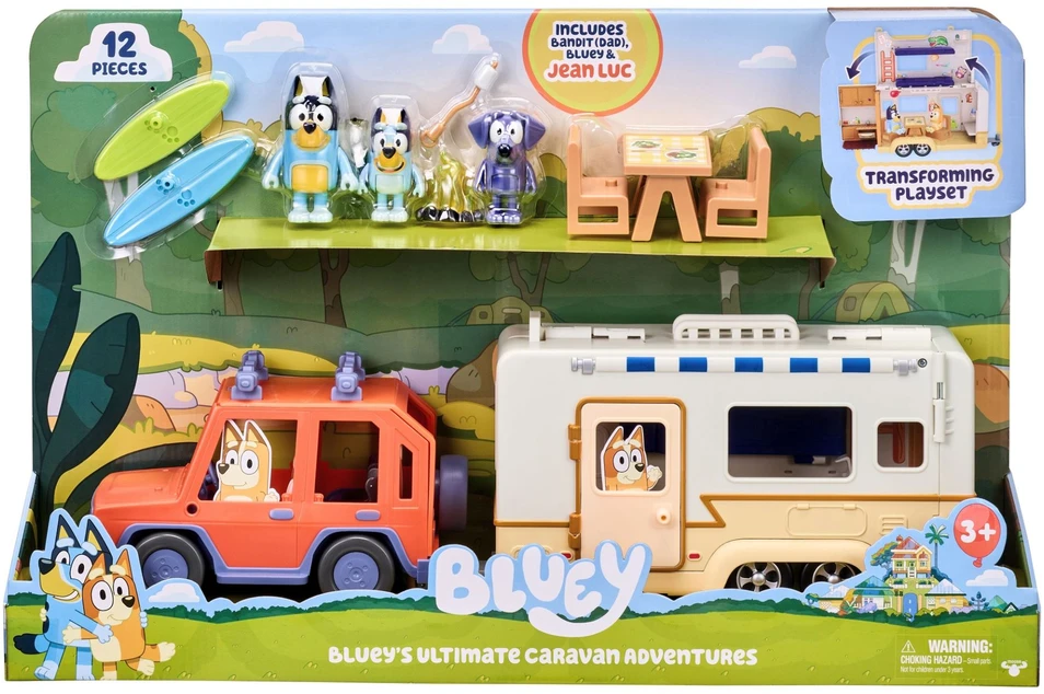 „Bluey“ – Šeimyninis visureigis ir namelis ant ratų (90130)