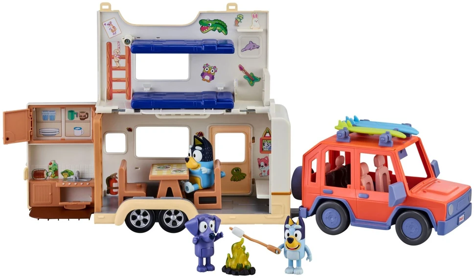 „Bluey“ – Šeimyninis visureigis ir namelis ant ratų (90130)