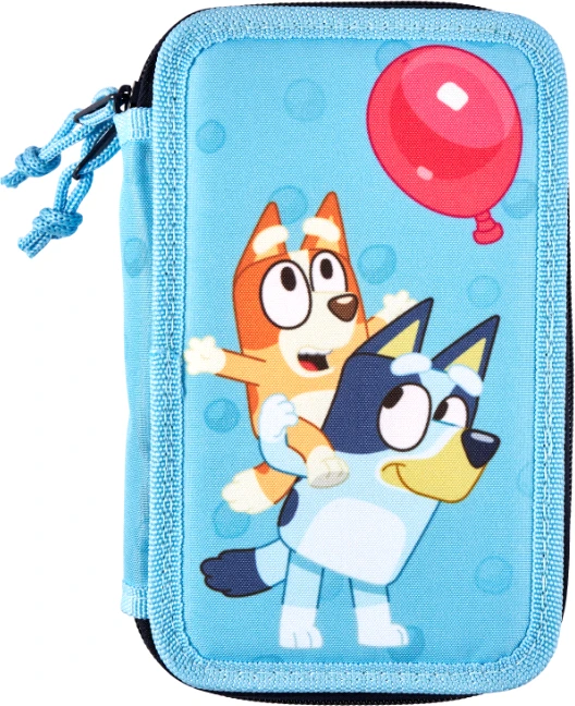Blueykids Licensing Vaikų licencijavimas – pieštukų dėklas su turiniu – „Bluey“ (048208516-RPET)