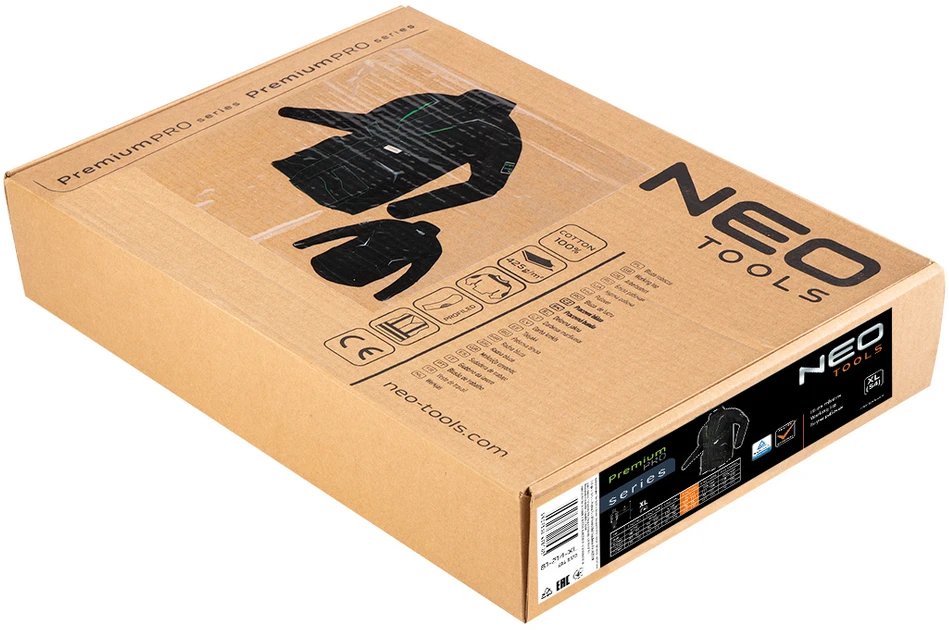 Neo Tools Bluza, Aukščiausios kokybės PRO darbo džemperis, XL dydis