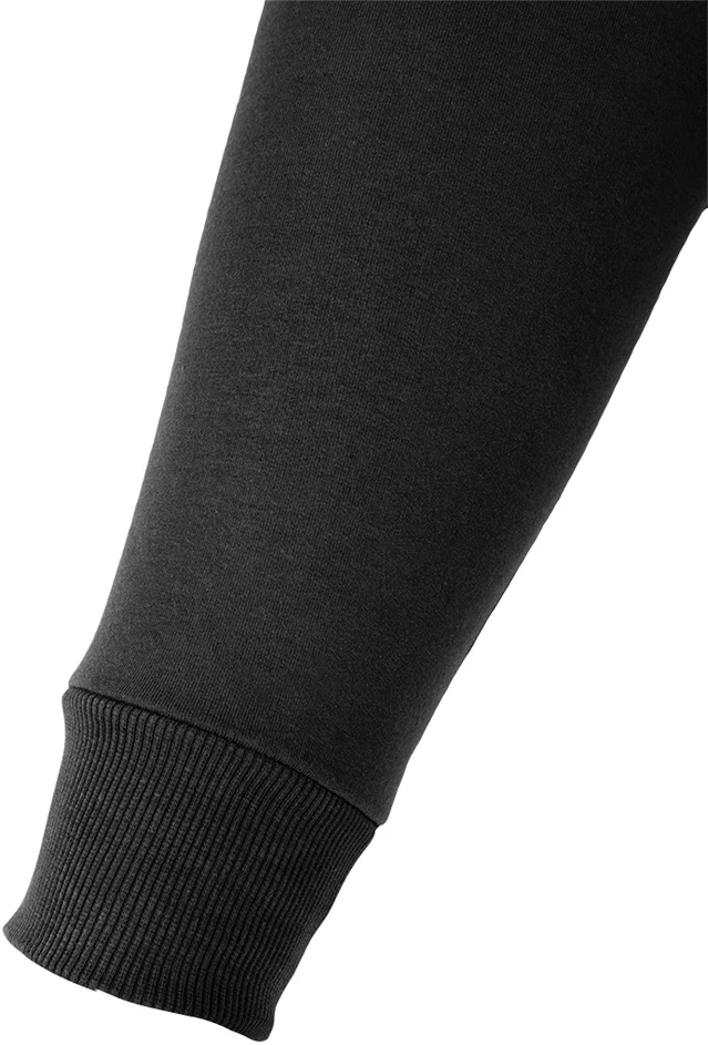 Bluza, COMFORT džemperis, pilkas ir juodas, S dydis
