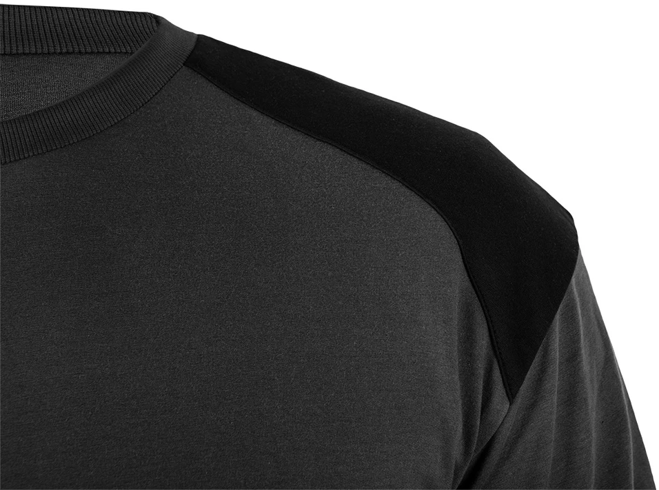 Bluza, COMFORT džemperis, pilkas ir juodas, XL dydis