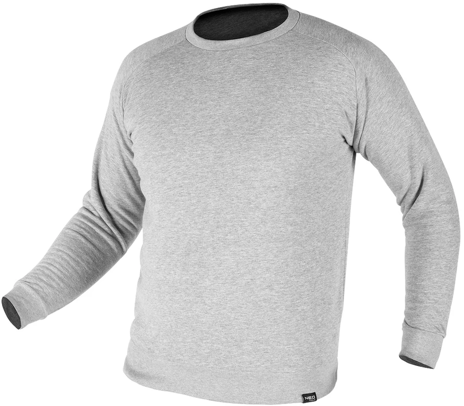 Neo Bluza, COMFORT džemperis, pilko melanžo spalvos, L dydis