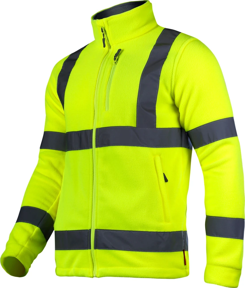 Profix Bluza, Geltonas įspėjamasis flisinis džemperis, "3xl", ce, Lahti