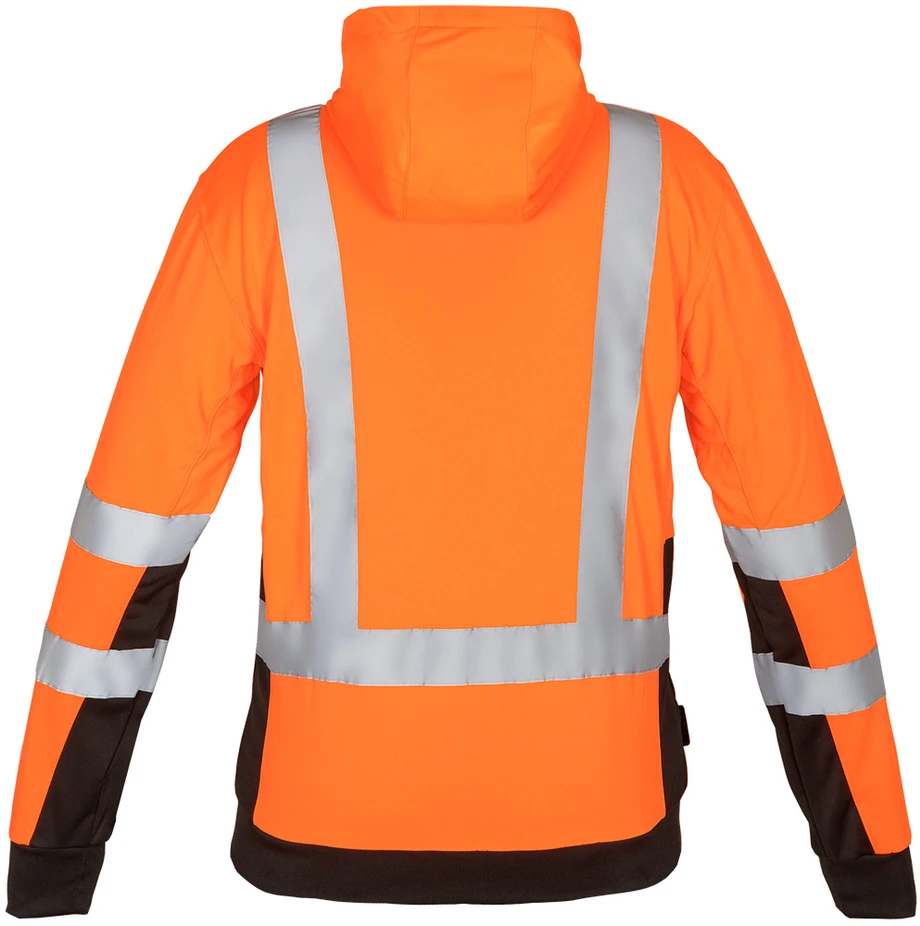 Neo Tools Padidinto matomumo darbinė striukė, oranžinė