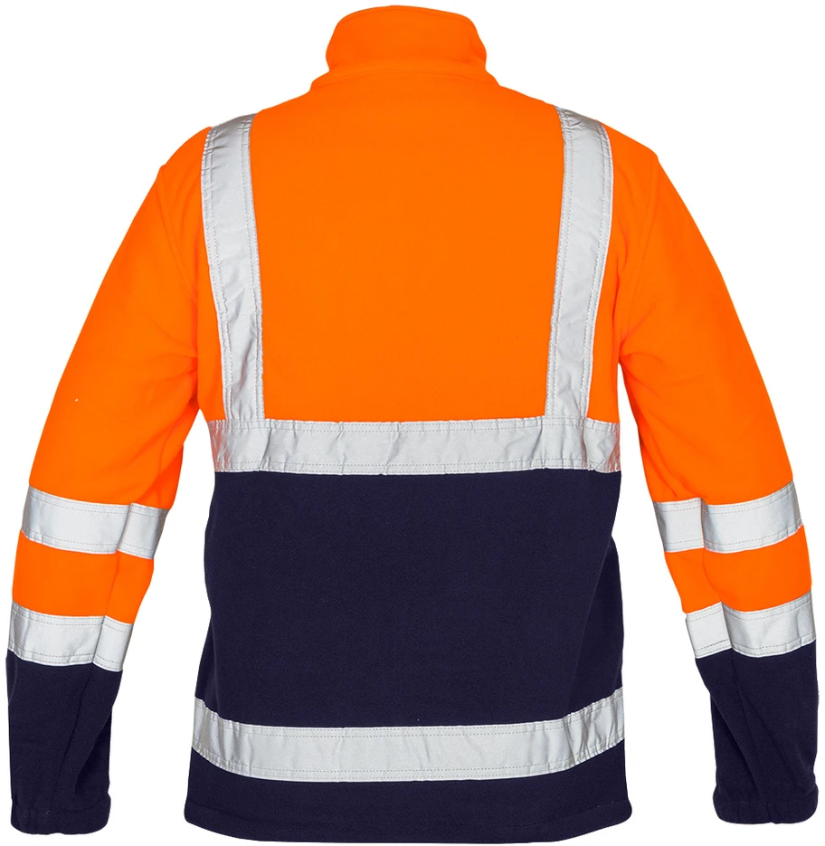 Bluza, Flisinė striukė, ryškiai oranžinė XL / 56, XL