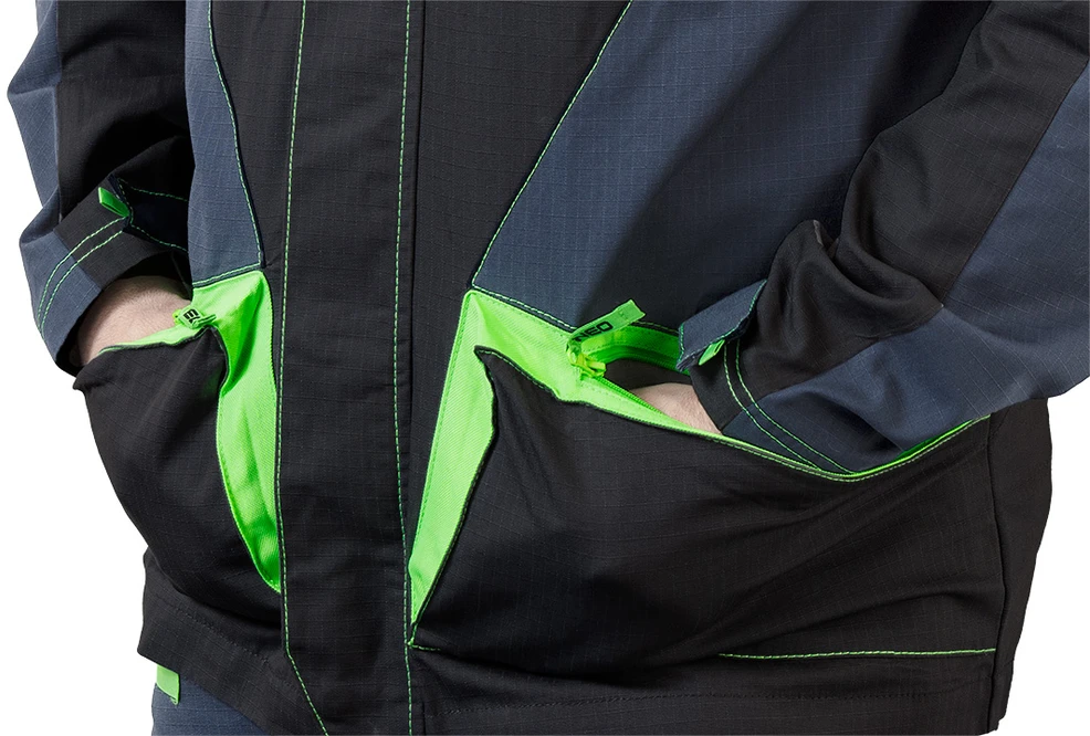 Bluza, „Motosynthesis“ darbinis džemperis, 100 % plyšimui atspari medvilnė, L dydis
