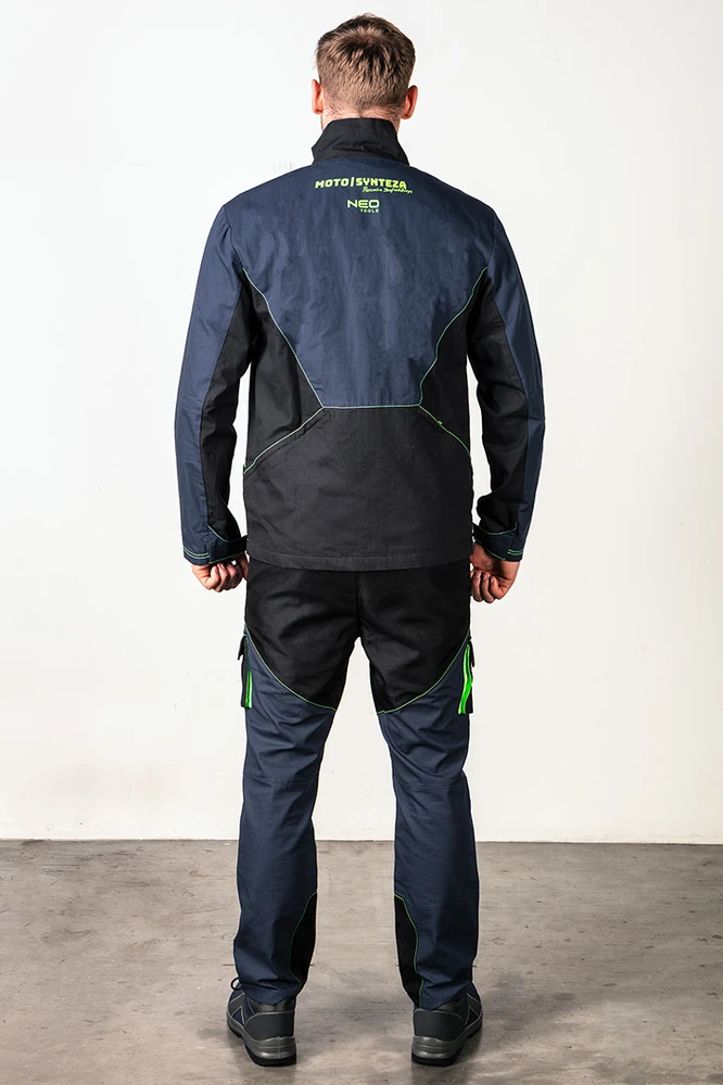 Bluza, „Motosynthesis“ darbinis džemperis, 100 % plyšimui atspari medvilnė, L dydis