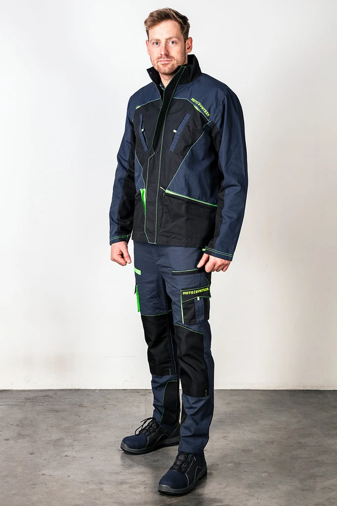 Bluza, „Motosynthesis“ darbinis džemperis, 100 % plyšimui atspari medvilnė, L dydis