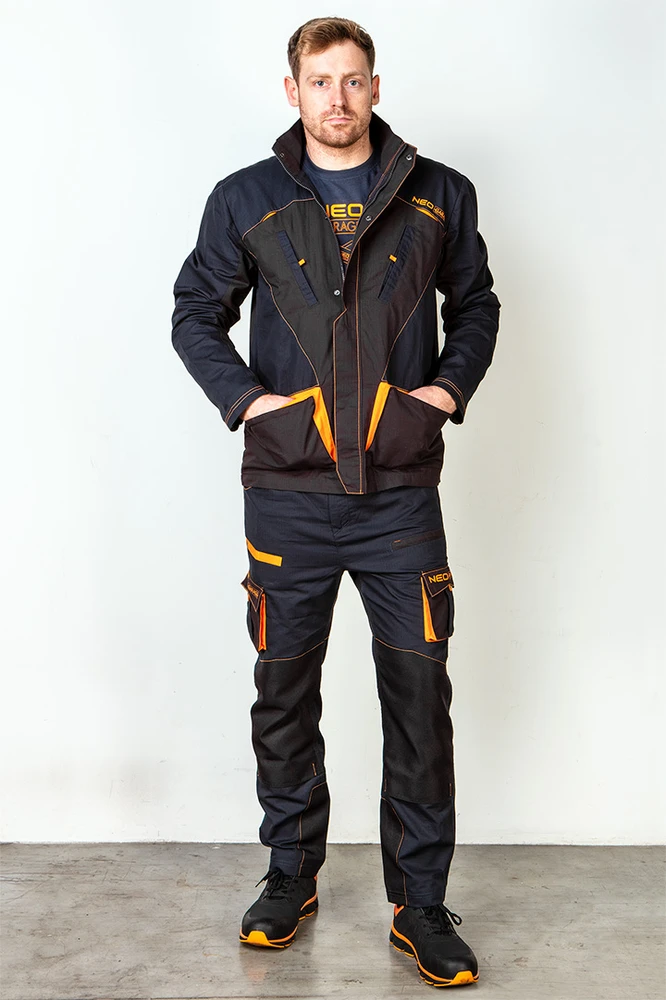 Bluza, „Neo Garage Work“ džemperis, 100 % plyšimui atspari medvilnė, XXL dydis