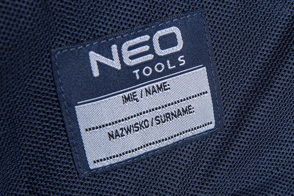 Neo Tools Bluza, PREMIUM darbinis džemperis, 100 % medvilnė, plyšimo apsauga, S dydis