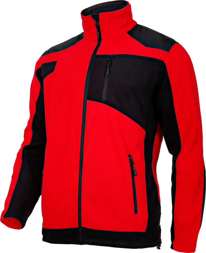 Lahti Pro Bluza, Vilnonis džemperis su sutvirtinimais, raudonas ir juodas, "XL", CE, Lahti