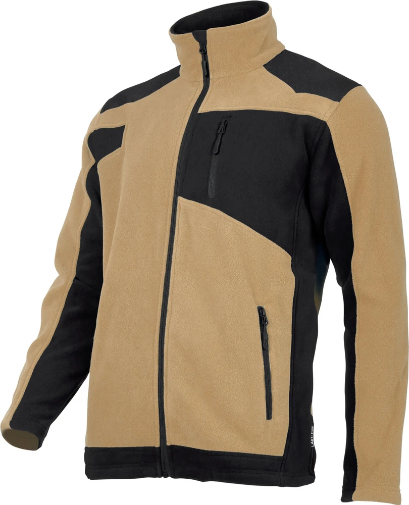 Lahti Pro Bluza, Vilnonis džemperis su sutvirtinimais, smėlio ir juodos spalvos, "2xl", ce, lahti