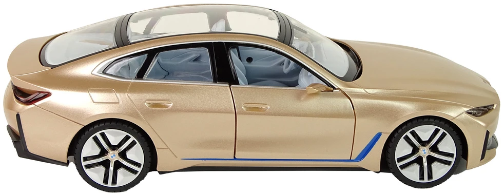 Rastar Nuotoliniu būdu valdomas automobilis BMW i4 1:14 auksinis