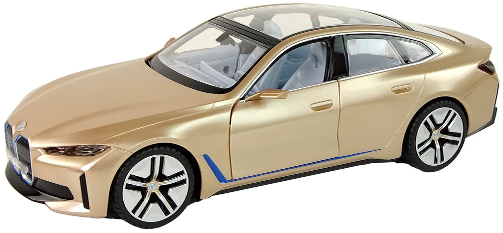Rastar Nuotoliniu būdu valdomas automobilis BMW i4 1:14 auksinis