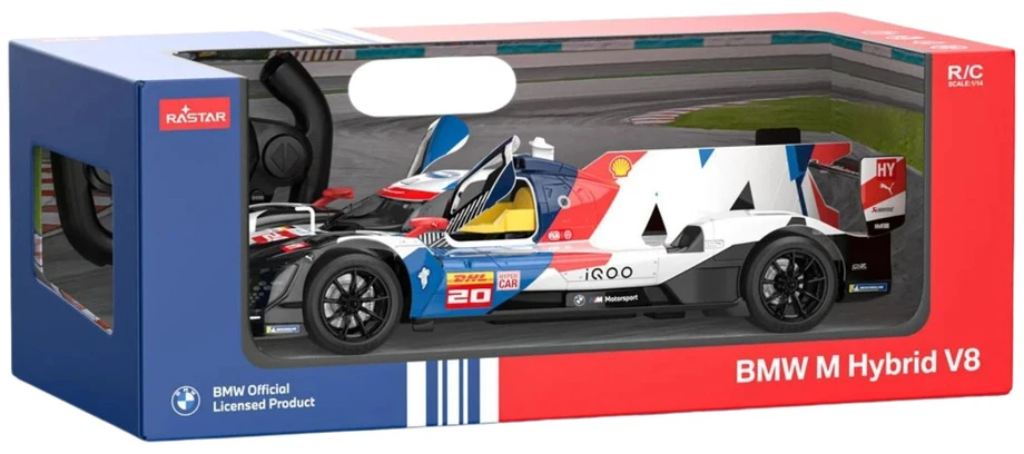 Rastar Nuotoliniu būdu valdomas automobilis 1:14 BMW M Hybrid V8