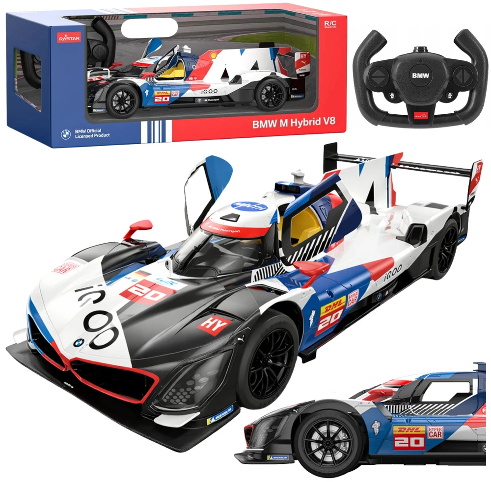 Rastar Nuotoliniu būdu valdomas automobilis 1:14 BMW M Hybrid V8