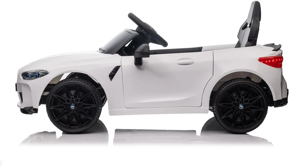 Vienvietis vaikiškas elektromobilis Lean cars BMW M4, baltas