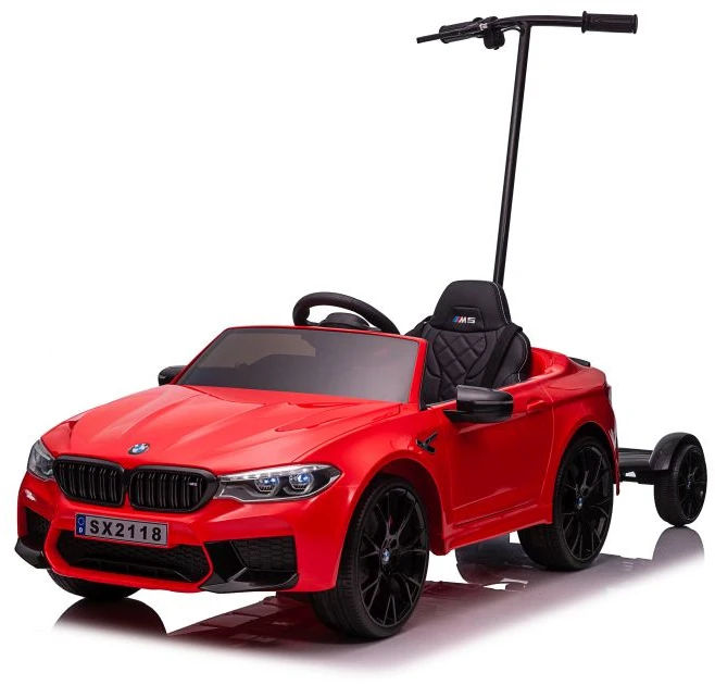Elektromobilis vaikams Lean Cars BMW M5, raudonas