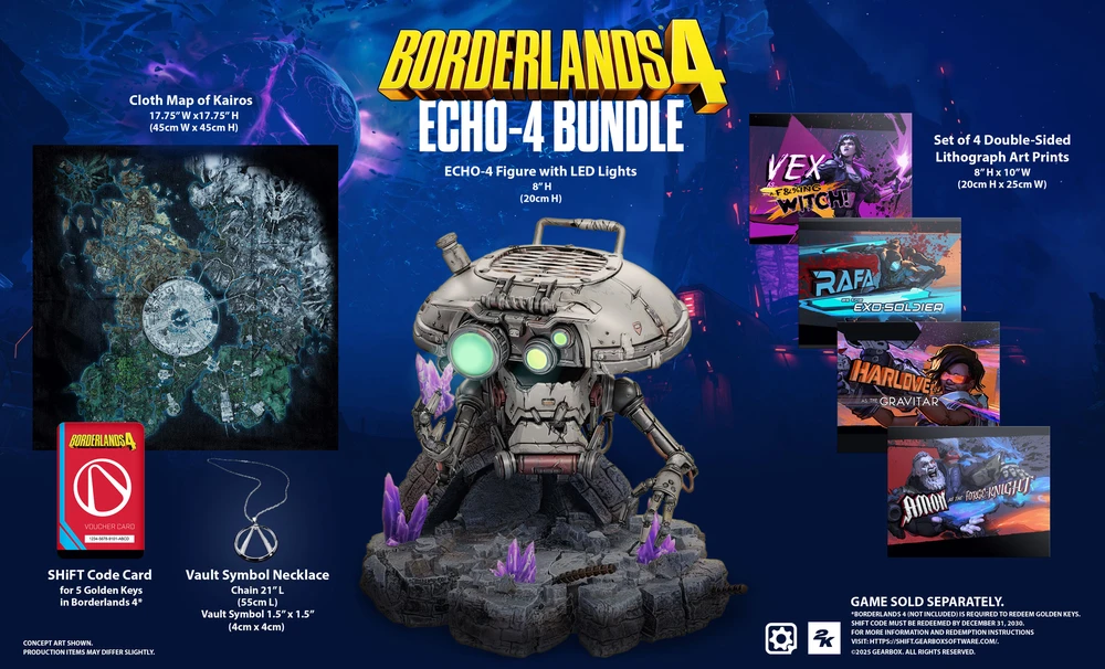 Borderlands 4 ECHO-4 Bundle - PlayStation 5