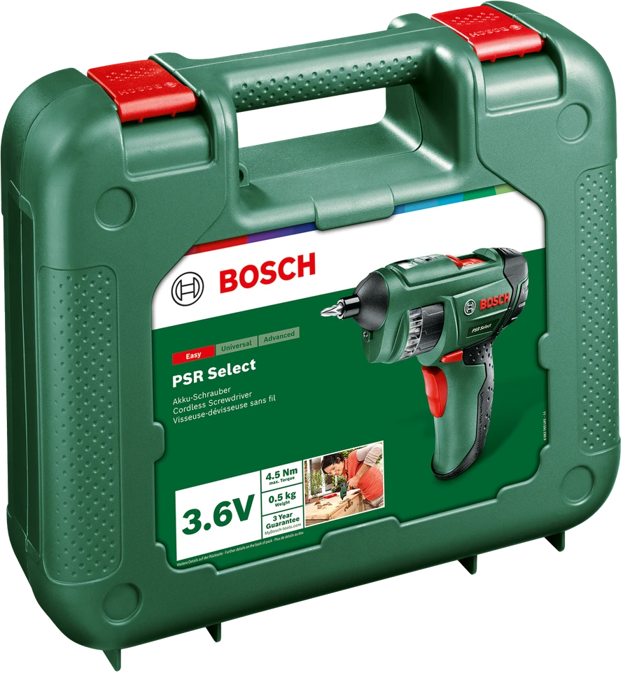 Bosch - AKKUSKRUEMASKINE PSR SELECT 3,6V M/USB