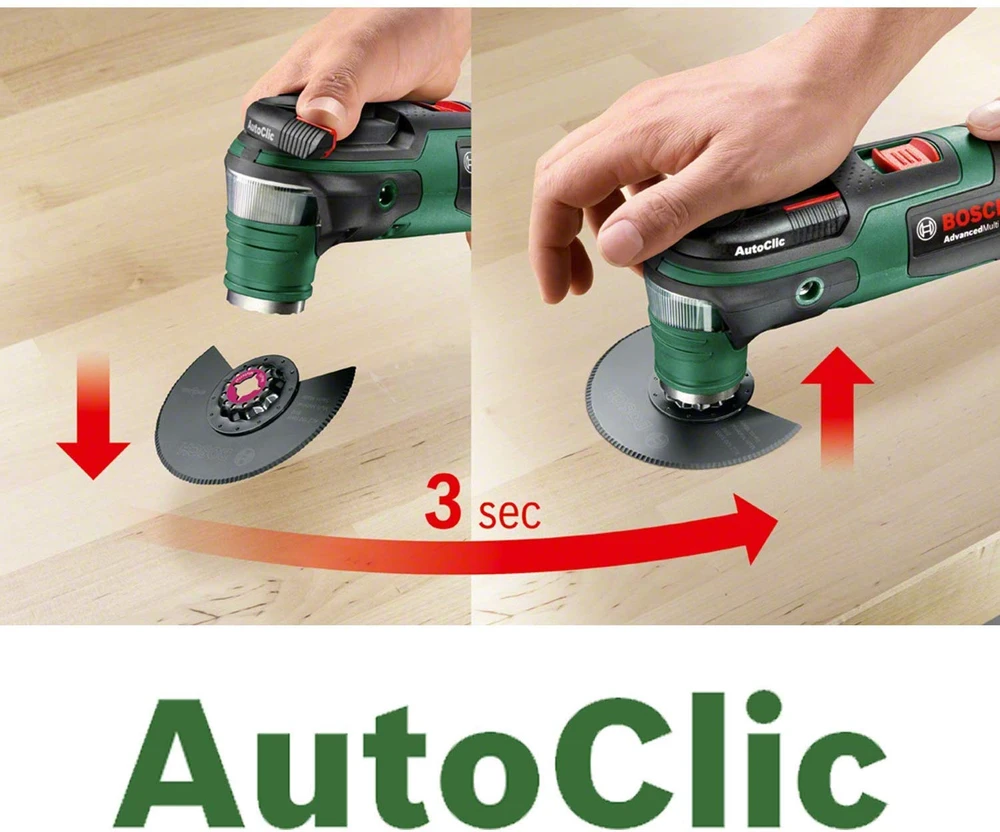Bosch AdvancedMulti 18 be akumuliatoriaus ir kroviklio Multifunkcinis įrankis