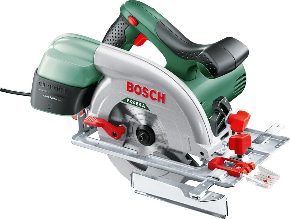 Bosch DIY - PKS 55 A diskinis pjūklas 1200 W 230 V