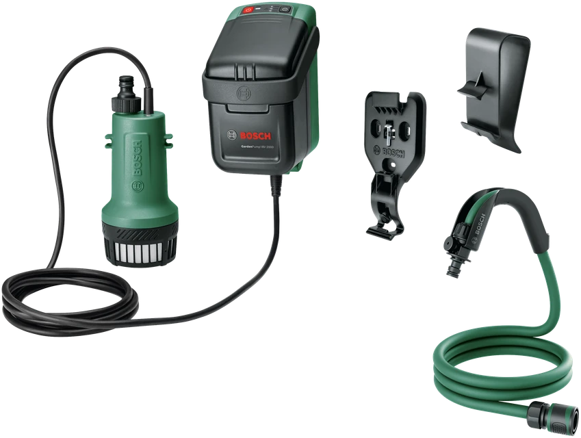 Bosch vandens siurblys GardenPump 18V-2000 be akumuliatoriaus ir kroviklio