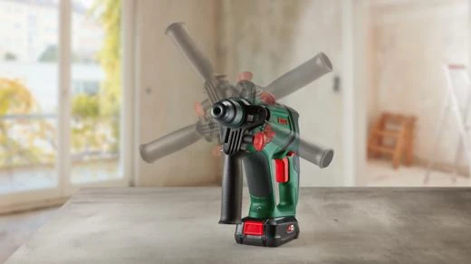 Bosch UniversalHammer 18V be akumuliatoriaus ir kroviklio Akum.perforatorius